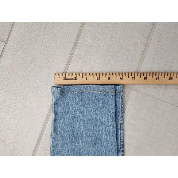 Rag & Bone 29x25 Fit 1 Extra Slim Denim Pants Button Fly Distressed Light - Picture 11 of 11